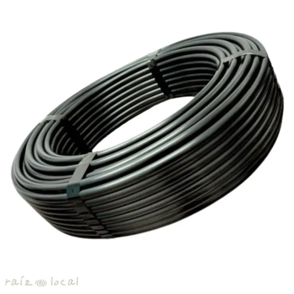 CAÑERIA POLIETILENO LISA 16 MM ROLLO 100 MT.webp