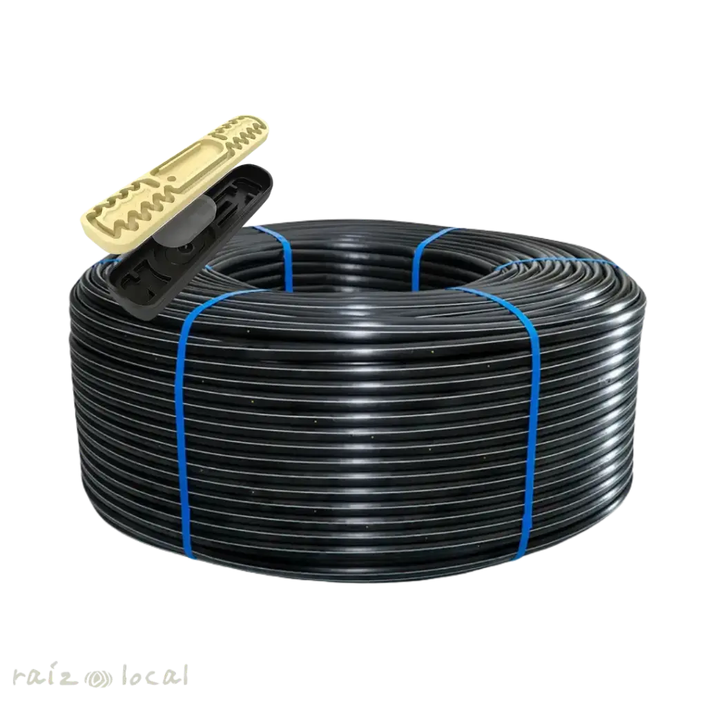 Cañería Plansa con Gotero Integrado 2 LH Distancia 0.5 M Rollo Premium 500 M1.webp