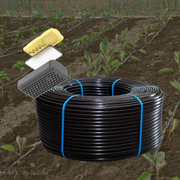 [121633G] Cañería Plansa Gotero Integrado 0.3mt (1 MT)