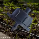 Gotero Desmontable Autocompensado 4 L/H Rambo Negro