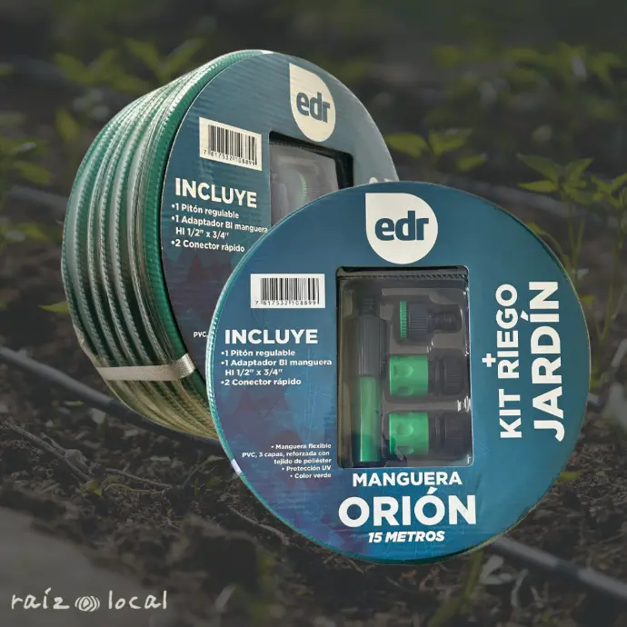 Kit Manguera 1/2 Verde