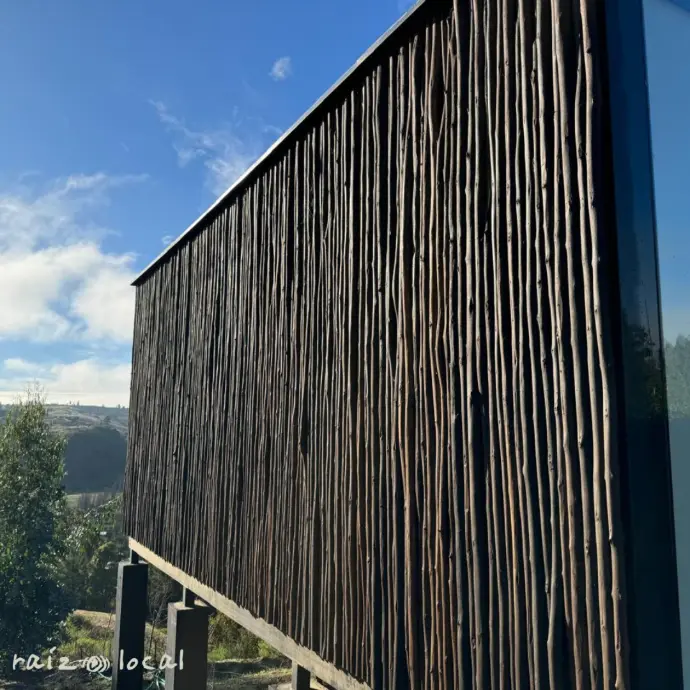 Varas Eucalipto 4 metros (1 a 2 pulgadas)