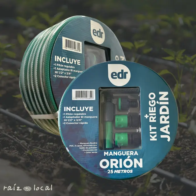 Kit Manguera 1/2 Verde